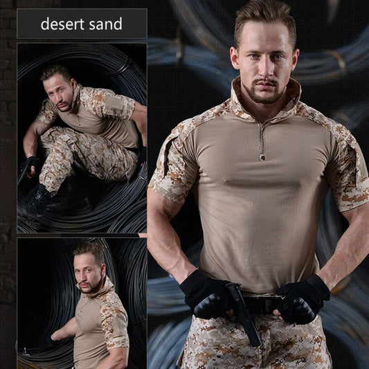 Military Camo T Shirt