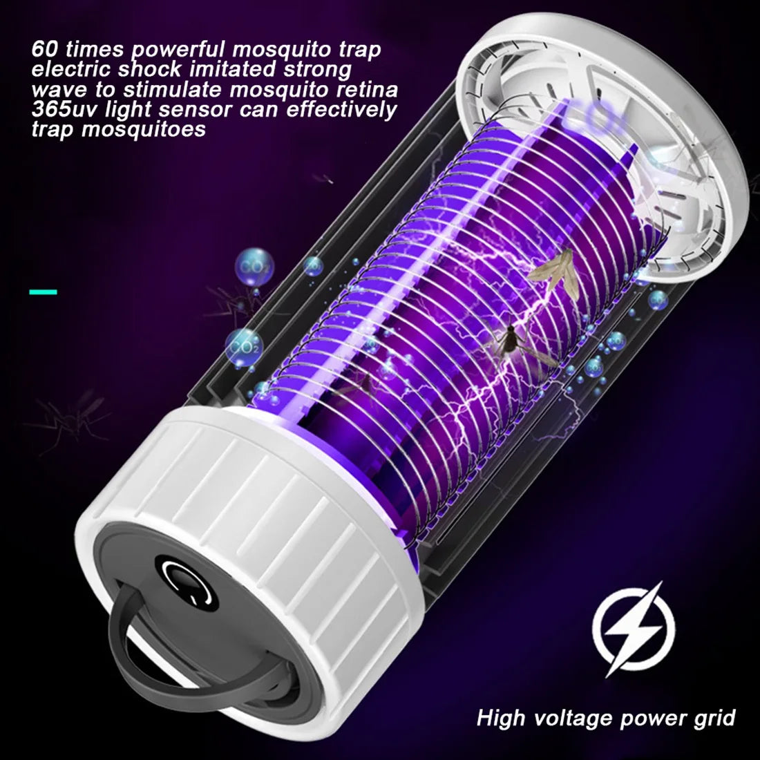 Bug Zapper & LED Camping Lantern