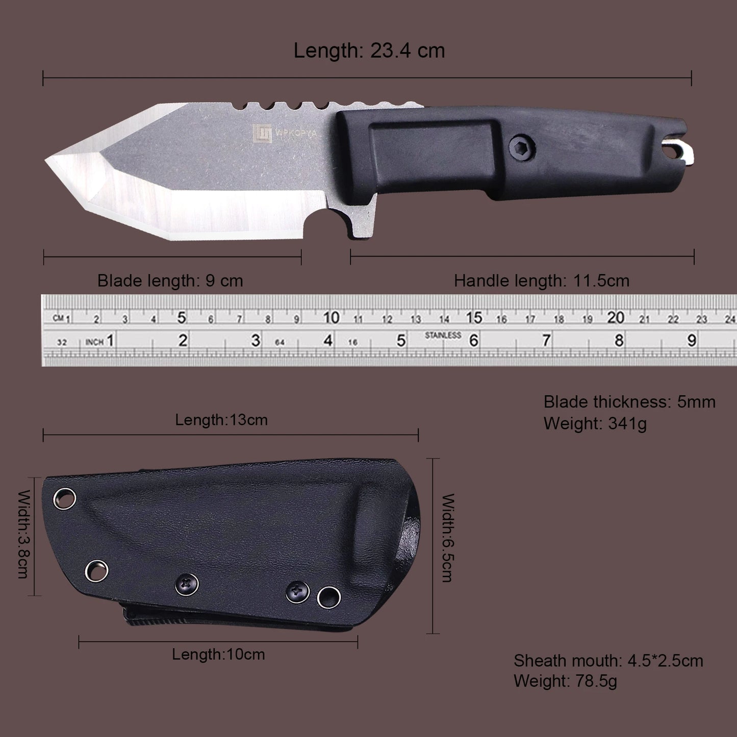 Thickened Tactical Knife
